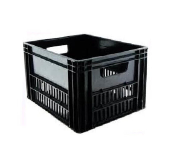 VWP Krat PVC Zwart 40L