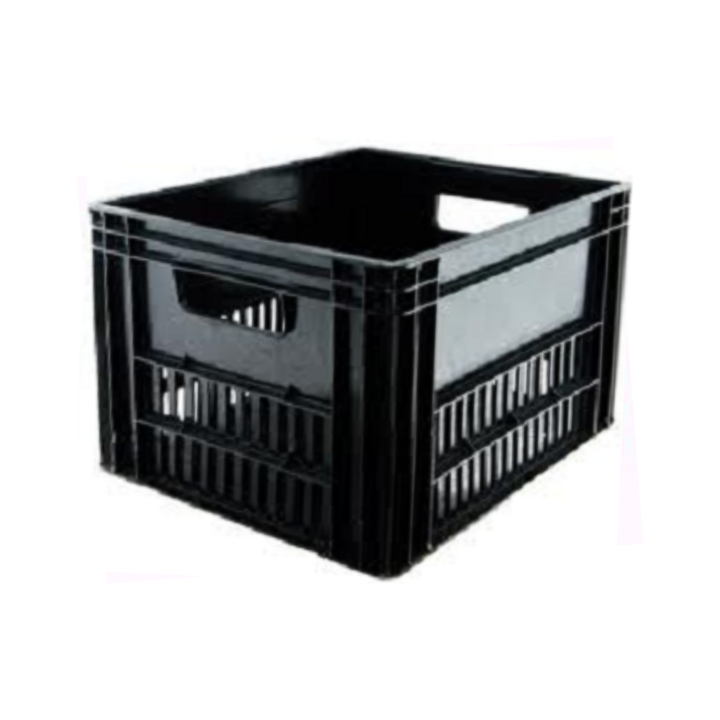 VWP Krat PVC Zwart 40L