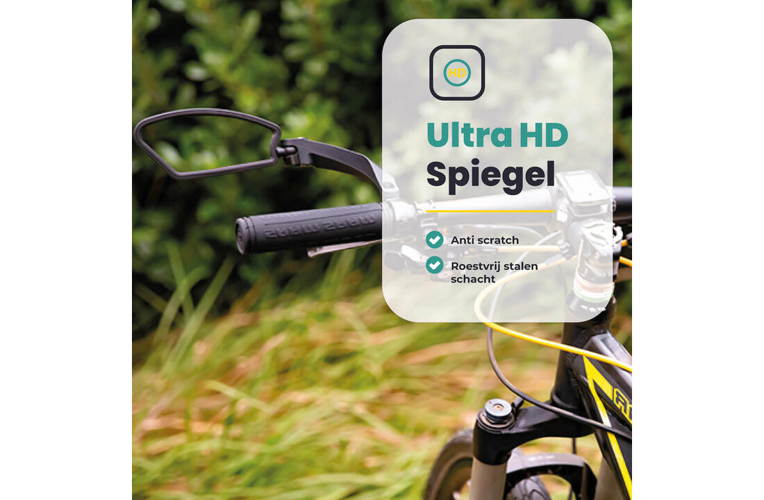Fietsspiegel Links - Extra Stevig - Wegklapbaar