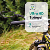 Fietsspiegel Links - Extra Stevig - Wegklapbaar