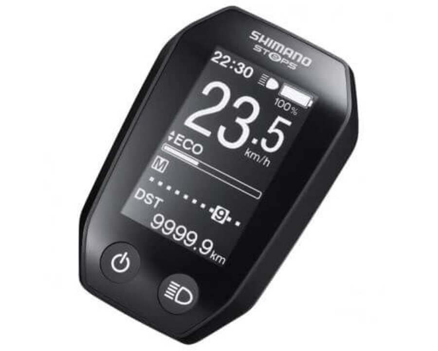 Shimano Steps Fietscomputer Display SC-6010 - Zwart