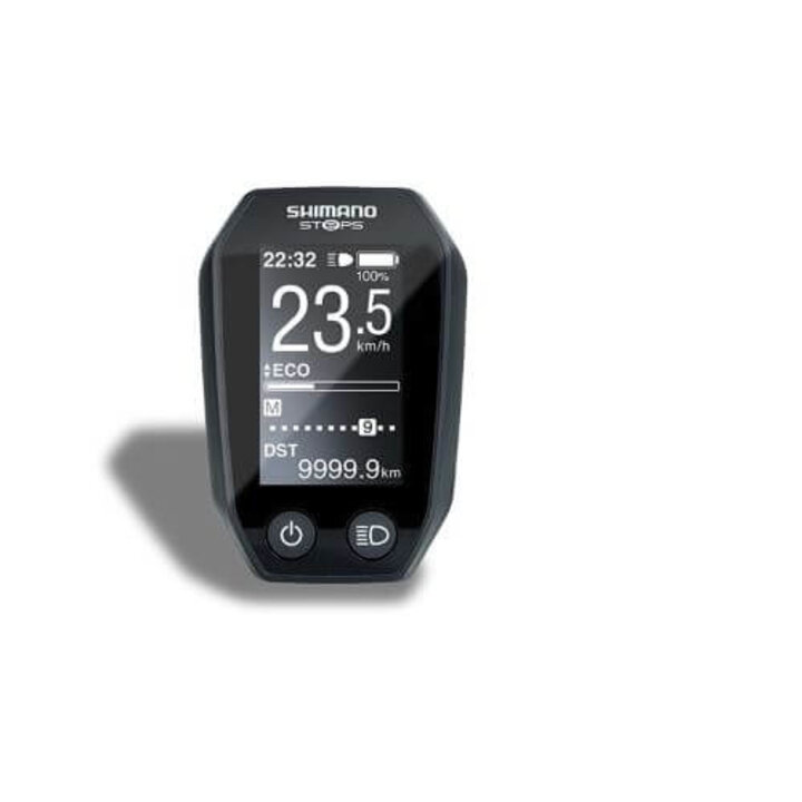 Shimano Steps Fietscomputer Display SC-6010 - Zwart