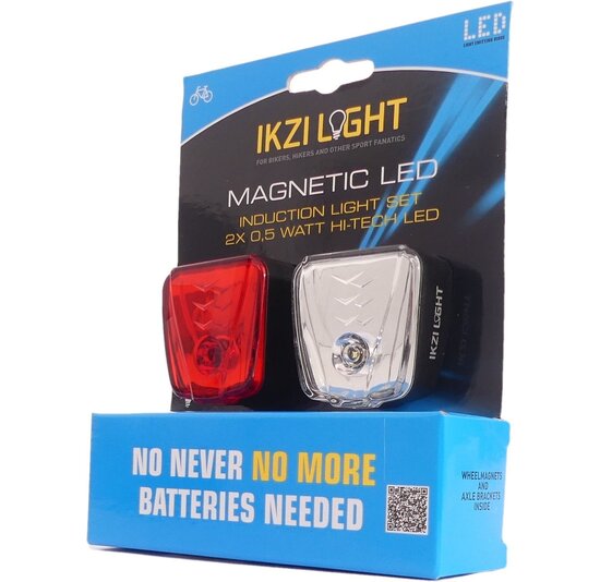IKZI Light Verlichtingsset LED Magnetisch - Fietsverlichting