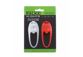 Frog Verlichtingsset LED Batterijen wit/rood