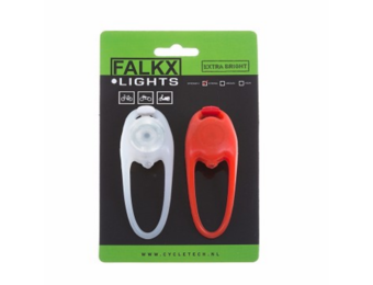 Frog Verlichtingsset LED Batterijen wit/rood