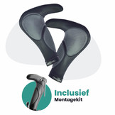 Voltano Ergonomisch Gevormde Fietshandvatten Met Bar Ends - Imbus - Incl. Bevestigingsmateriaal