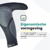 Voltano Ergonomisch Gevormde Fietshandvatten Met Bar Ends - Imbus - Incl. Bevestigingsmateriaal