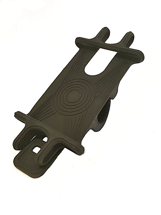 Siliconen Telefoonhouder - Universeel - Zwart