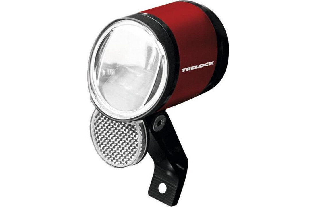 Trelock LS 905 BIKE-i Prio Dynamo - Rood - 80 Lux - Fietsverlichting