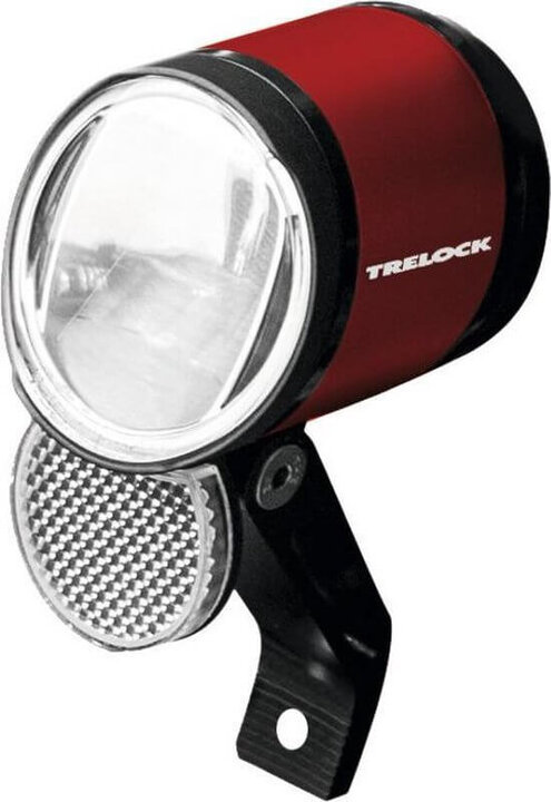 Trelock LS 905 BIKE-i Prio Dynamo - Rood - 80 Lux - Fietsverlichting