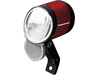 Trelock LS 905 BIKE-i Prio Dynamo - Rood - 80 Lux - Fietsverlichting