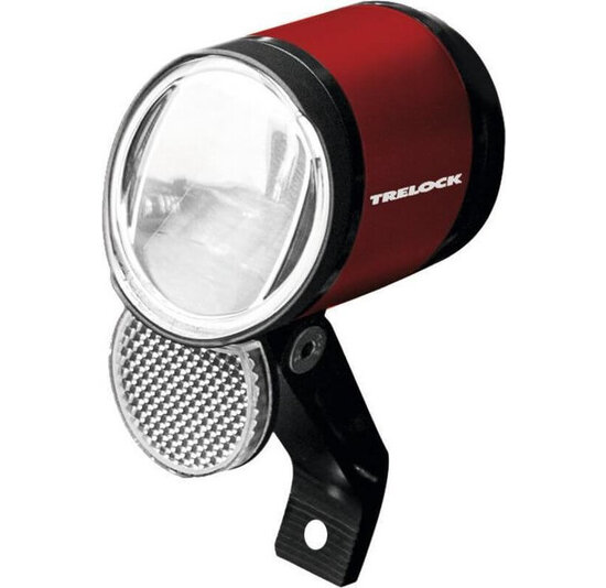 Trelock LS 905 BIKE-i Prio Dynamo - Rood - 80 Lux - Fietsverlichting