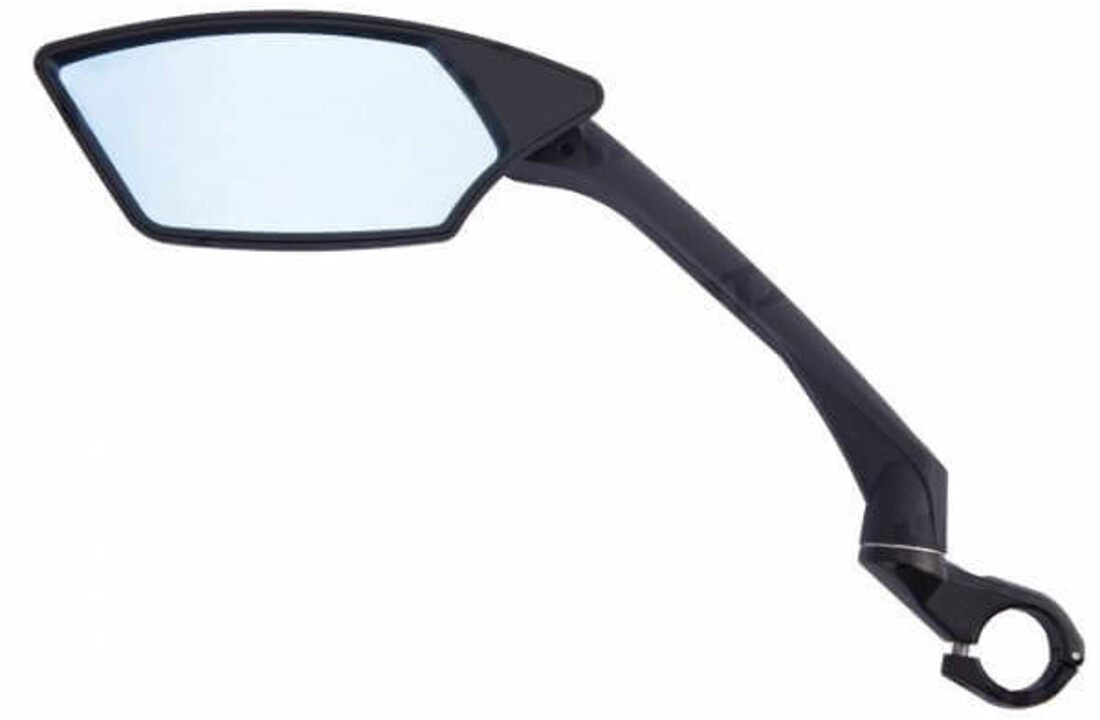 Contec E-View Deluxe Fietsspiegel Links - Zwart