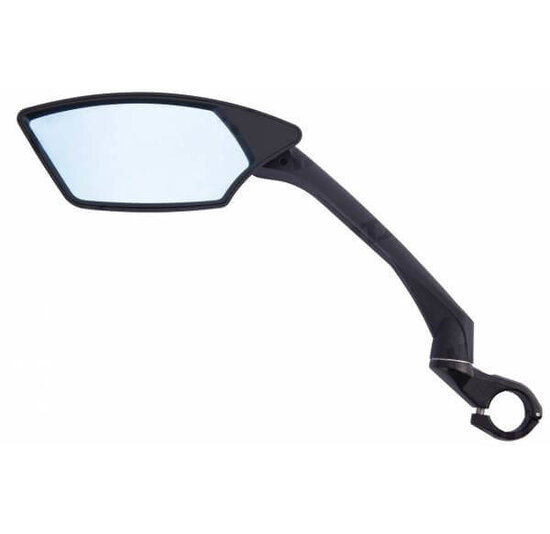 Contec E-View Deluxe Fietsspiegel Links - Zwart