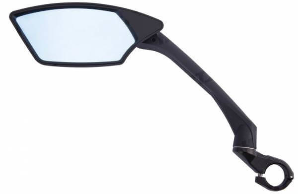 Contec E-View Deluxe Fietsspiegel Links - Zwart