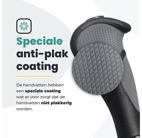 Voltano Ergonomisch Gevormde Fiets Handvatten -  Imbus - Incl. Bevestigingsmateriaal