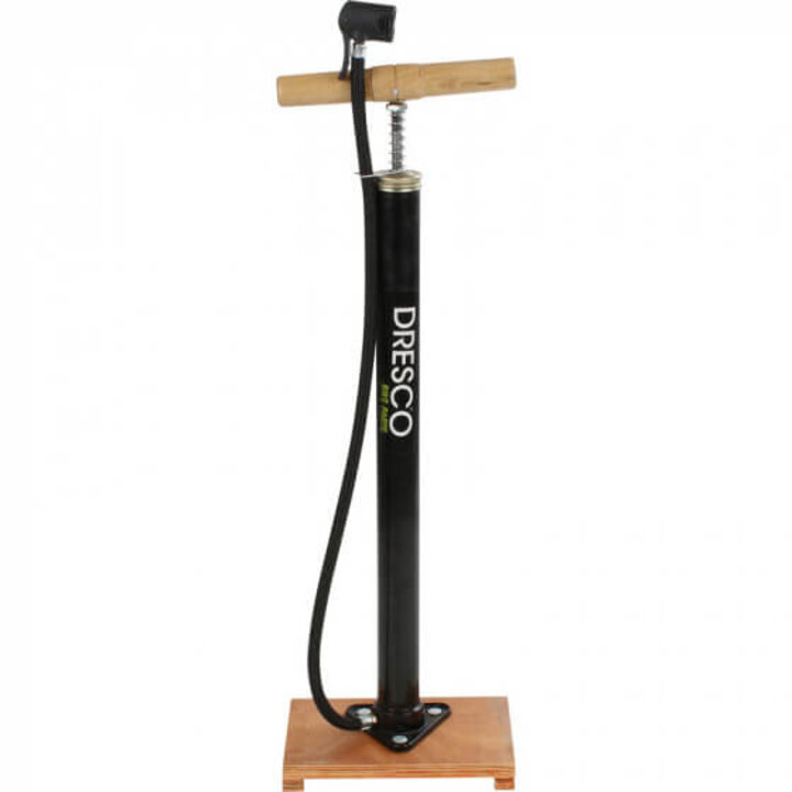 Dresco vloerpomp Holland - Zwart - Fietspomp