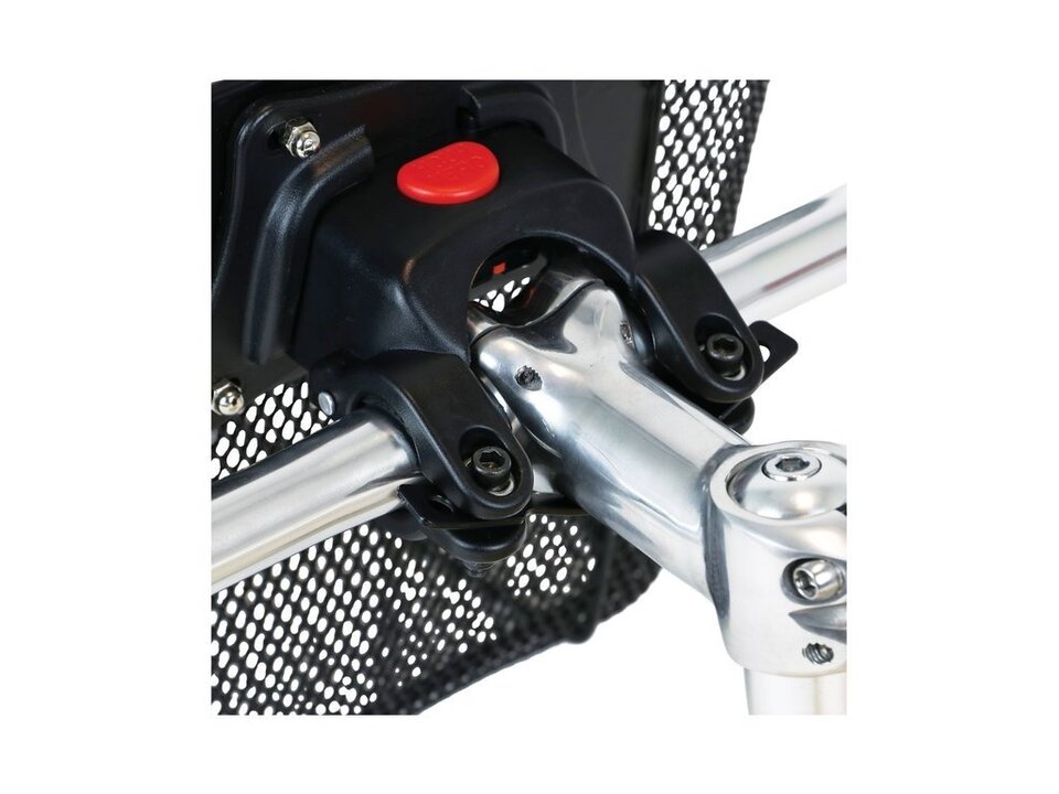 Dresco Fietsmand Zwart 15L