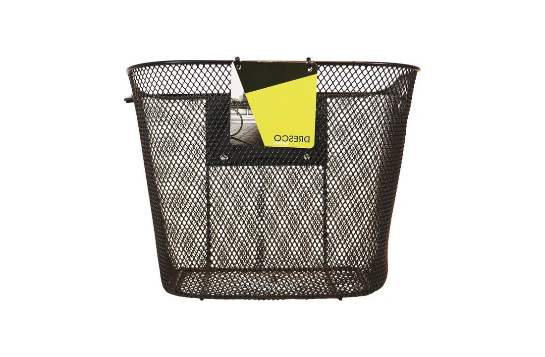 Dresco Fietsmand Zwart 15L