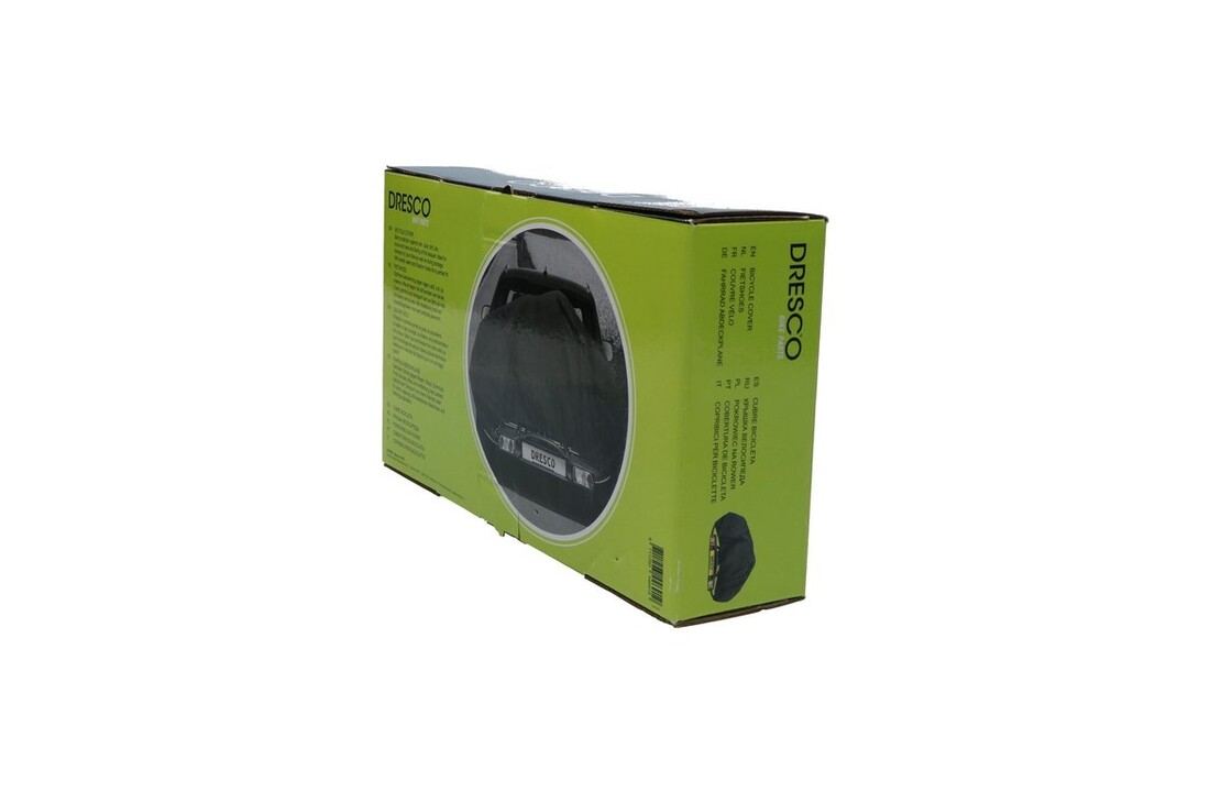 Dresco Fietshoes Elastisch 1 Fiets Zwart