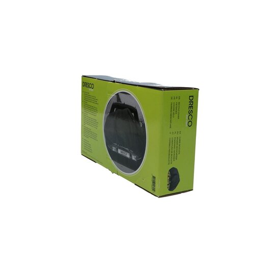 Dresco Fietshoes Elastisch 1 Fiets Zwart