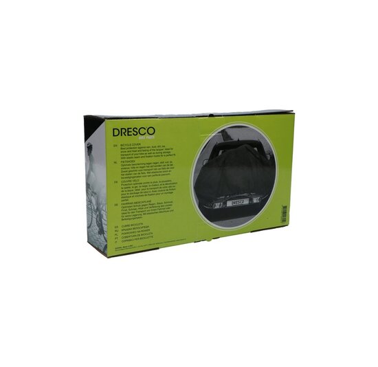 Dresco Fietshoes Elastisch 1 Fiets Zwart