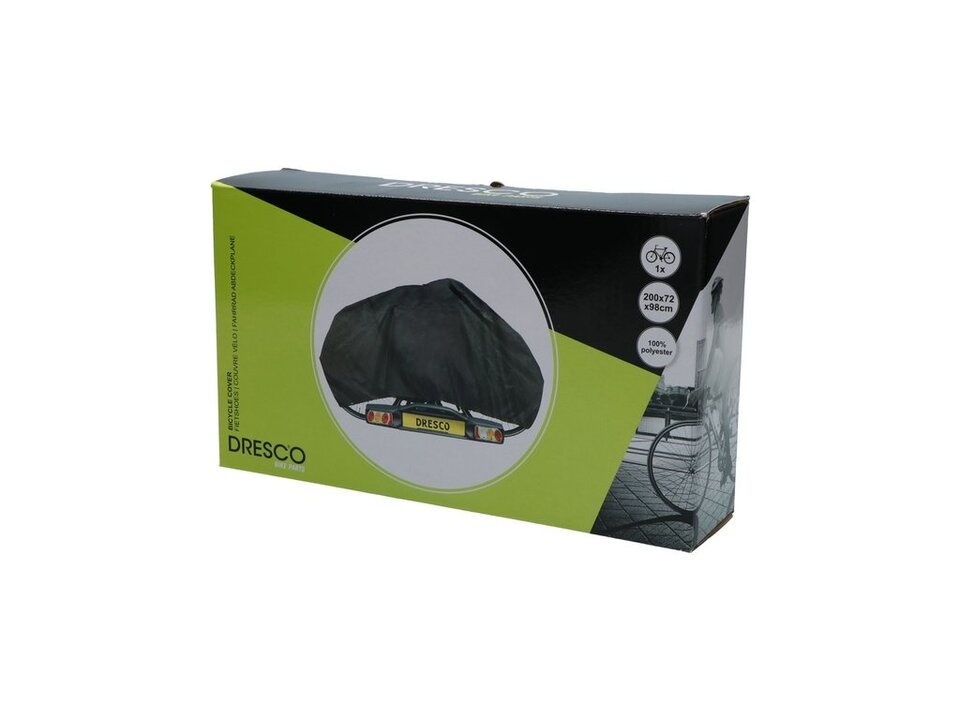 Dresco Fietshoes Elastisch 1 Fiets Zwart