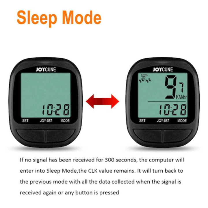 Fietscomputer - 15 Functies - Bedraad