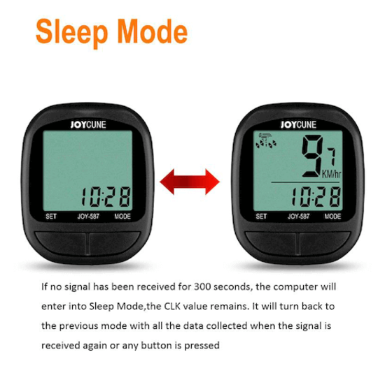 Fietscomputer - 15 Functies - Bedraad