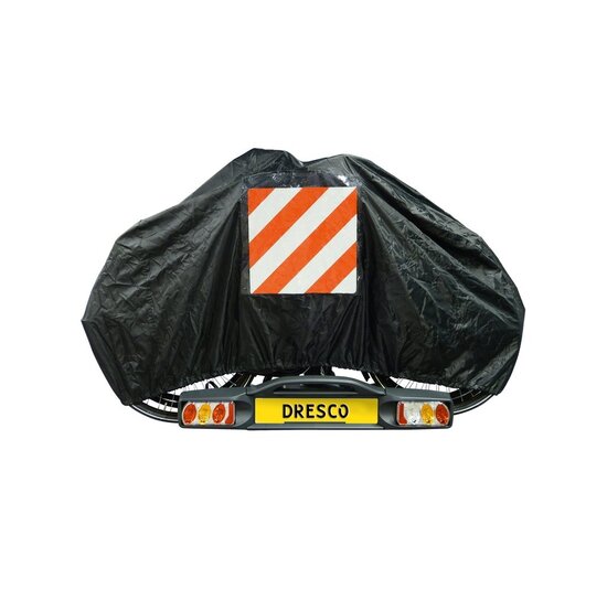 Dresco Fietshoes Elastisch - 2 Fietsen - Zwart