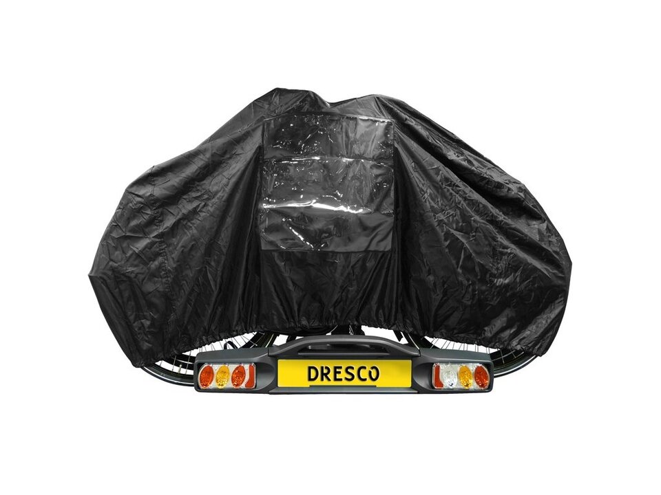 Dresco Fietshoes Elastisch - 2 Fietsen - Zwart