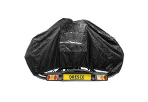 Dresco Fietshoes Elastisch - 2 Fietsen - Zwart