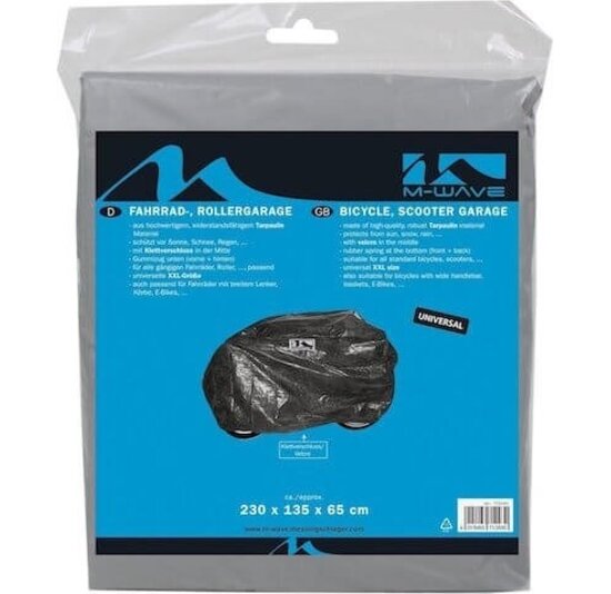 M-wave Fietshoes / Scooterhoes XXL - Zwart - Universeel