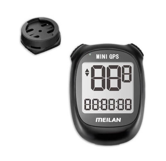 Meilan Luxe Fietscomputer Met GPS - Draadloos - Zwart