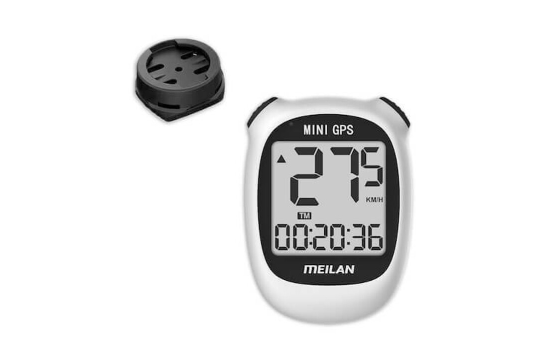Meilan Luxe Fietscomputer Met GPS - Draadloos - Wit