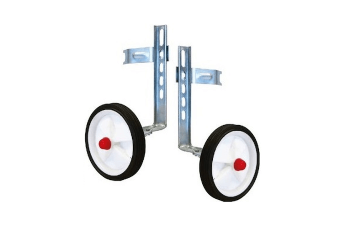 Falkx Zijwieltjes Set - 12'' - 20'' inch - Kunststof - Wit/Zwart