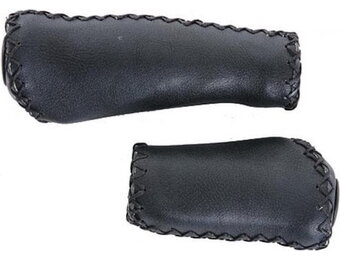 Contec Leren Handvatten - Ergonomisch Gevormd - 92/135mm