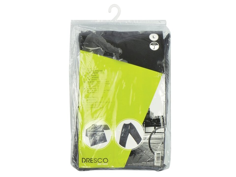Dresco Regenpak Unisex - Zwart - Alle Maten