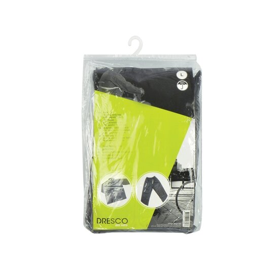 Dresco Regenpak Unisex - Zwart - Alle Maten