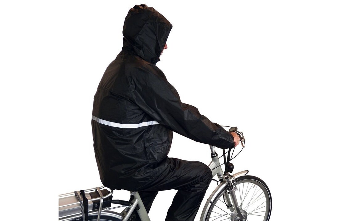 Dresco Regenpak Unisex - Zwart - Alle Maten