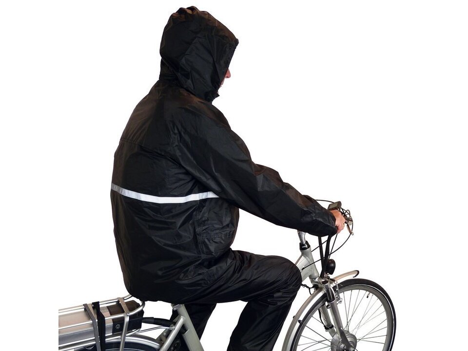 Dresco Regenpak Unisex - Zwart - Alle Maten