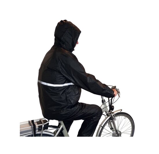 Dresco Regenpak Unisex - Zwart - Alle Maten