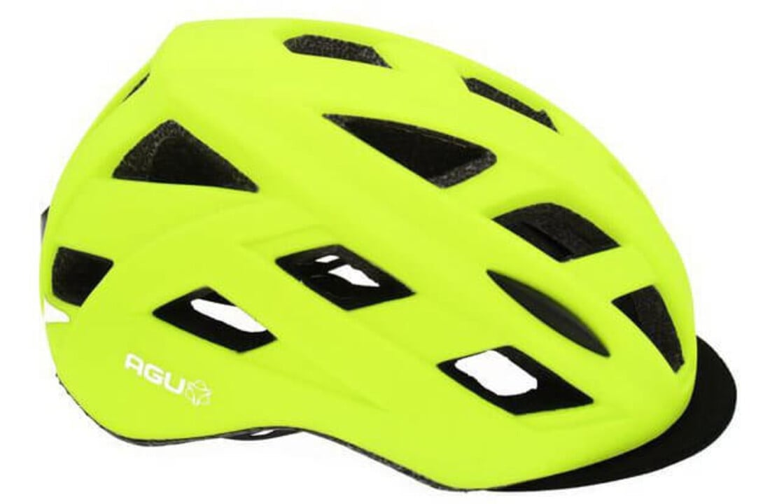 Agu Cit-E III DLX Fietshelm Geel - Meerdere Maten - E-bikehelm / Urban Fietshelm