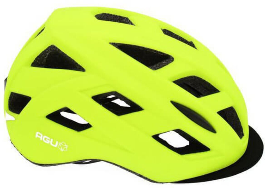 Agu Cit-E III DLX Fietshelm Geel - Meerdere Maten - E-bikehelm / Urban Fietshelm