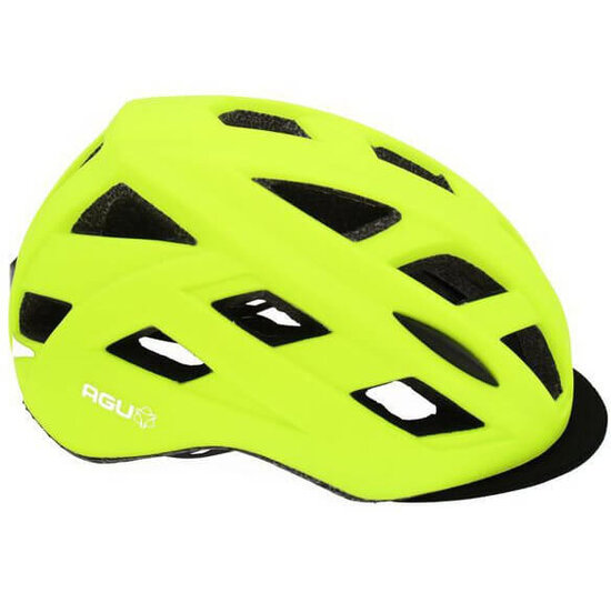 Agu Cit-E III DLX Fietshelm Geel - Meerdere Maten - E-bikehelm / Urban Fietshelm