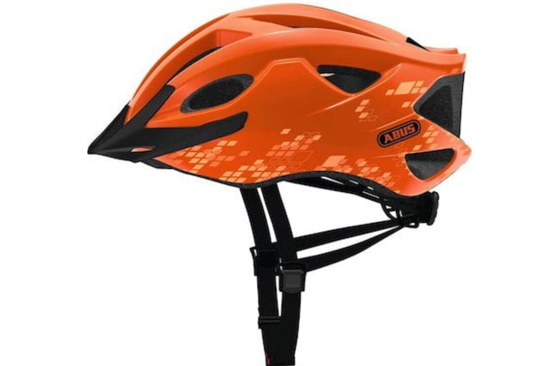 Abus S-Cension Fietshelm - Diamond Oranje