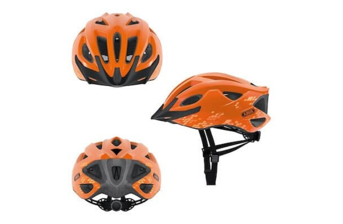 Abus S-Cension Fietshelm - Diamond Oranje