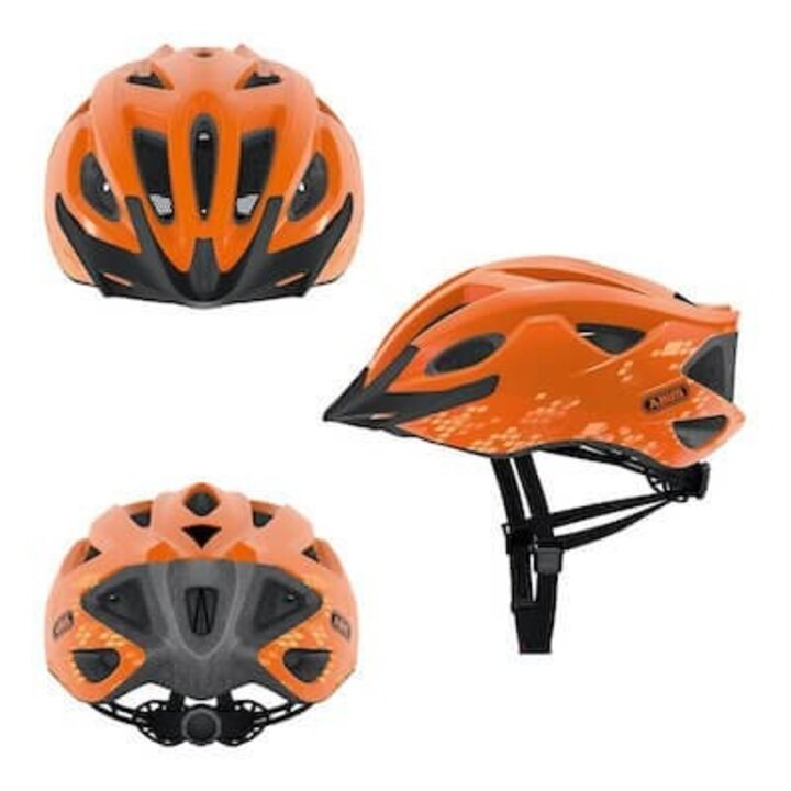 Abus S-Cension Fietshelm - Diamond Oranje