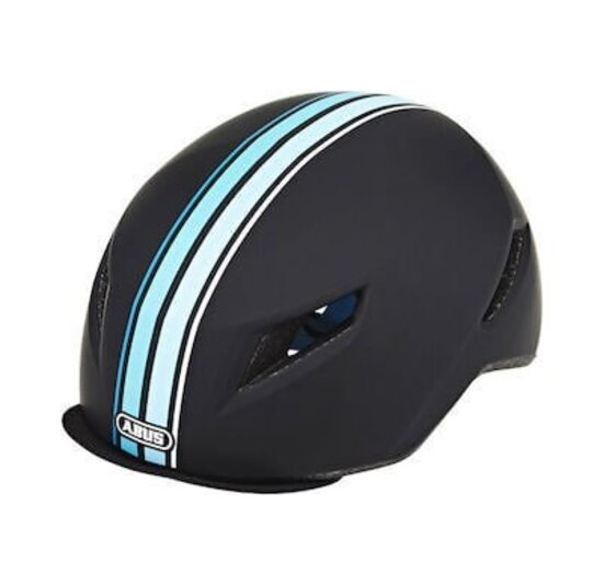 Abus Yadd-I Fietshelm - Zwart / Blauw - Alle Maten