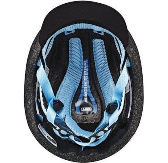 Abus Yadd-I Fietshelm - Zwart / Blauw - Alle Maten